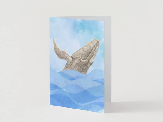 Humpback Whale Greeting Card